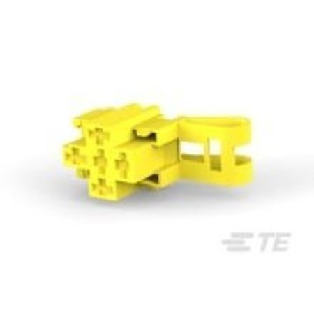 TE CONNECTIVITY 5 WAY RELAY CONNECTOR YELLOW 342452-5